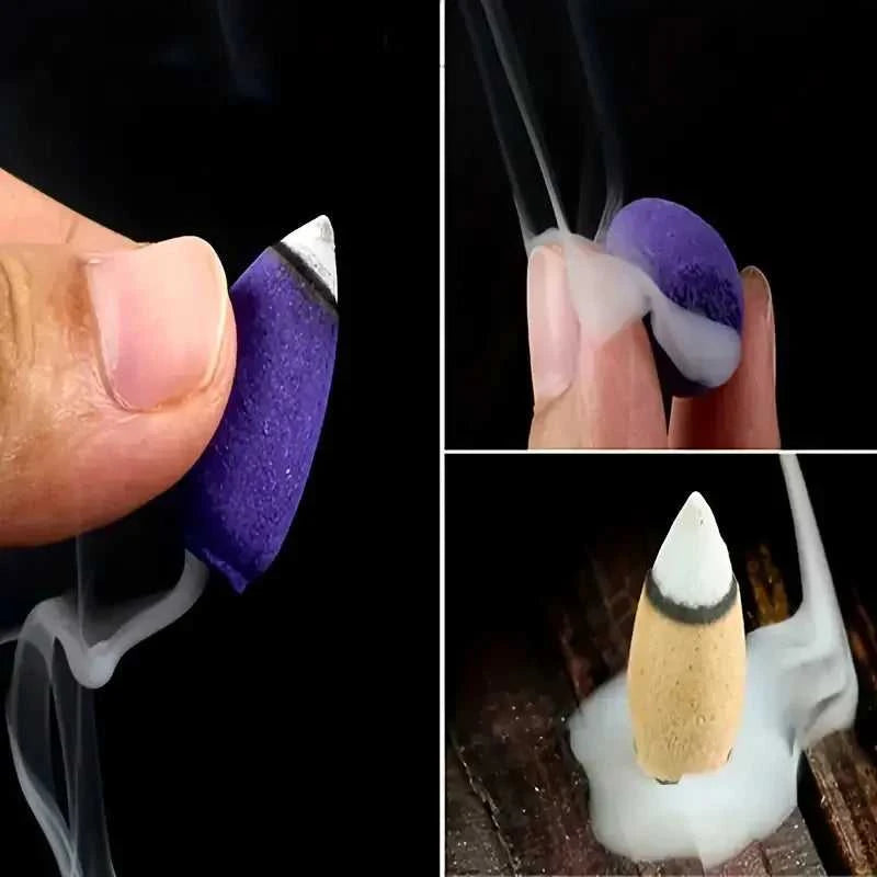  Mixed Waterfall Smoke Backflow Natural Incense Cone Incense Sandal Lavender Multi-scented Suitable for Places Tea Room Yoga Room 12000039908794270 7 $ Shop1103727550 Store Stew's Incense