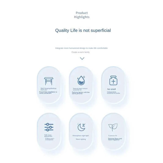  Wall Mounted Essential Oil Diffuser Rechargeable Timed Spray Aromatherapy Humidifier Digital Display Air Freshener 12000036720907586 11 $ Aijiamei Life Store Store Stew's Incense