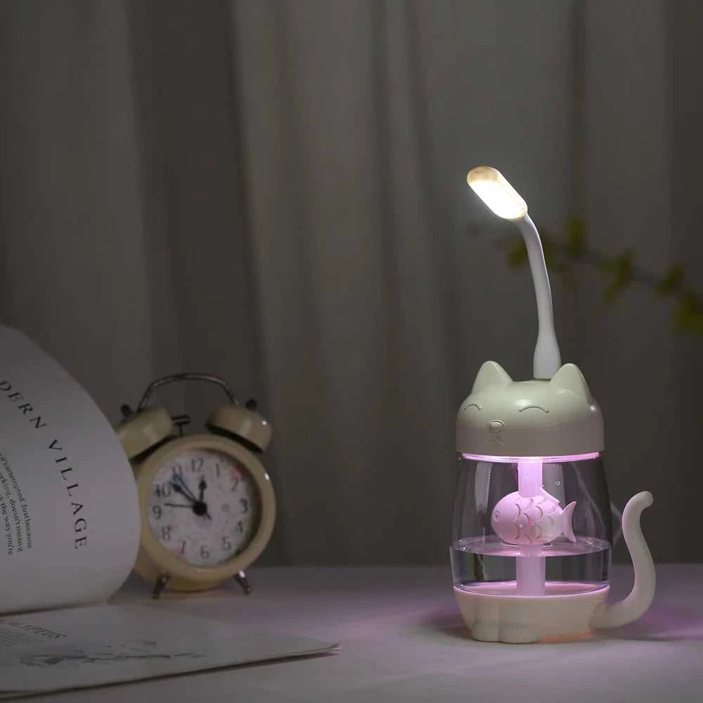  Toolikee 350ml 3in1 USB Himidifier Cat Mini Portable Ultrasonic Lovely Kitty Humidifier with Fan and Night Light Aroma Diffuser 12000037264239739 20 $ Turmera Official Store Stew's Incense