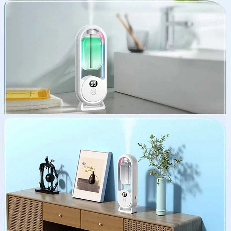  Wall Mounted Essential Oil Diffuser Rechargeable Timed Spray Aromatherapy Humidifier Digital Display Air Freshener 12000036720907586 11 $ Aijiamei Life Store Store Stew's Incense