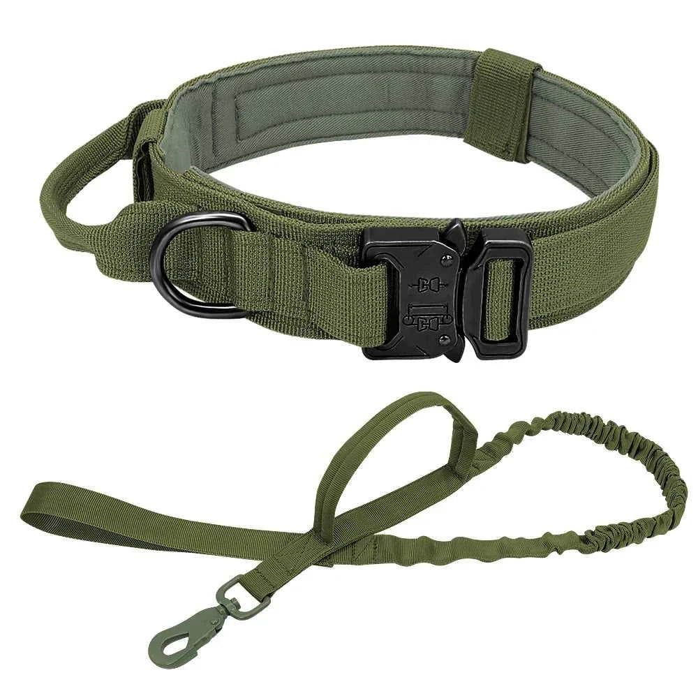 Tactical collar The Tactical Luxe Collar & Leash 1005004340823264-Green Leash-M 37 $ Pet Lovers Shop All Products Fashioned Furbabies Stew's Incense