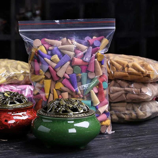  60Pcs Natural Incense Cones Mixed Flavor Backflow Insence Floral Lavender Sandalwood Yoga Meditation Tea Room Home Decorations 12000038425860230 5 $ Gardenhouse Store Stew's Incense