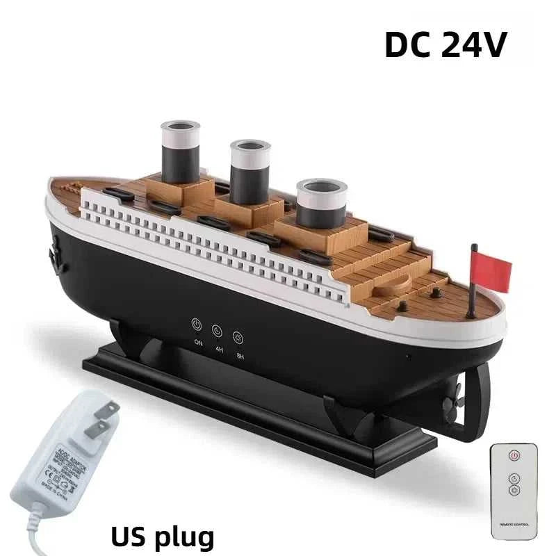 Design Titanic Ship Model Air Humidifier USB Home 250ml Essential Oil Jellyfish Smoke Ring Spray Aroma Diffuser Remote Control 12000044685611058 63 $ CREAROMA Authorized Store Stew's Incense