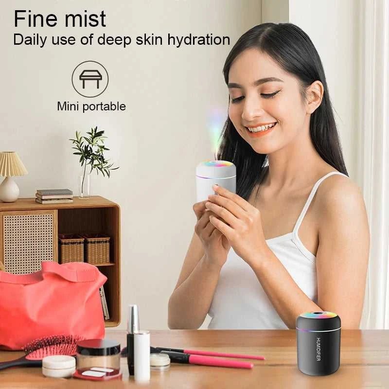 180ML Mini Air Humidifier USB Aroma Diffuser Essential Oil Purifier Mist Maker Colorful Lights humidificador For Home Car Office 12000045448880471 5 $ Shop1102782068JC Store Stew's Incense