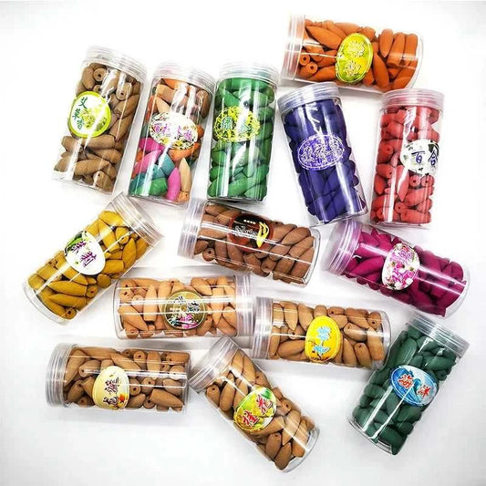  1Box About 55Pcs Bigger Backflow Incense Cones With Plastic Box 12000051692128676 11 $ MiniDeal Store Stew's Incense