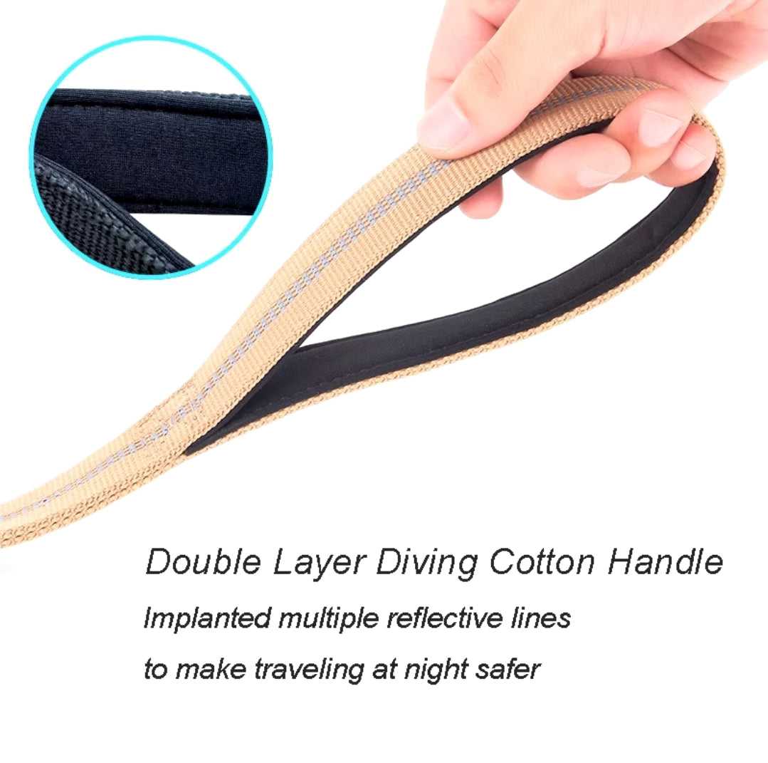 Leash Heavy duty tactical bungee leash shock absorbing reflective, no pull. sku-42281412755516 20 $ Fashioned Furbabies Stew's Incense