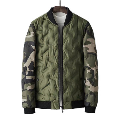 Men Jackets Mens Camouflage Bomber Jacket OPMJ0924B1-BLK-XS 69 $ Coats Onetify Stew's Incense