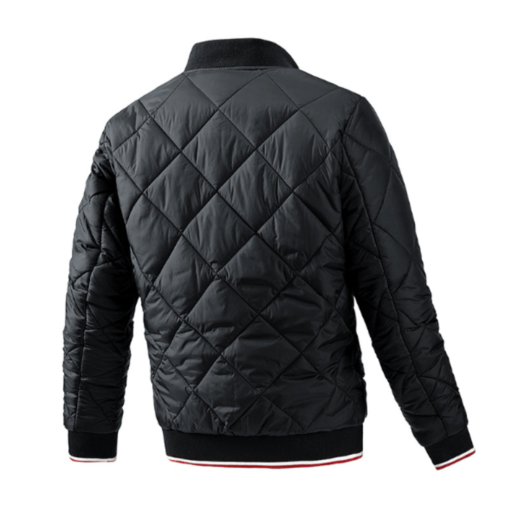 Men Jackets Mens Quilted Bomber Jacket OPMT230210C3D4-GRN-S 79 $ Coats Onetify Stew's Incense
