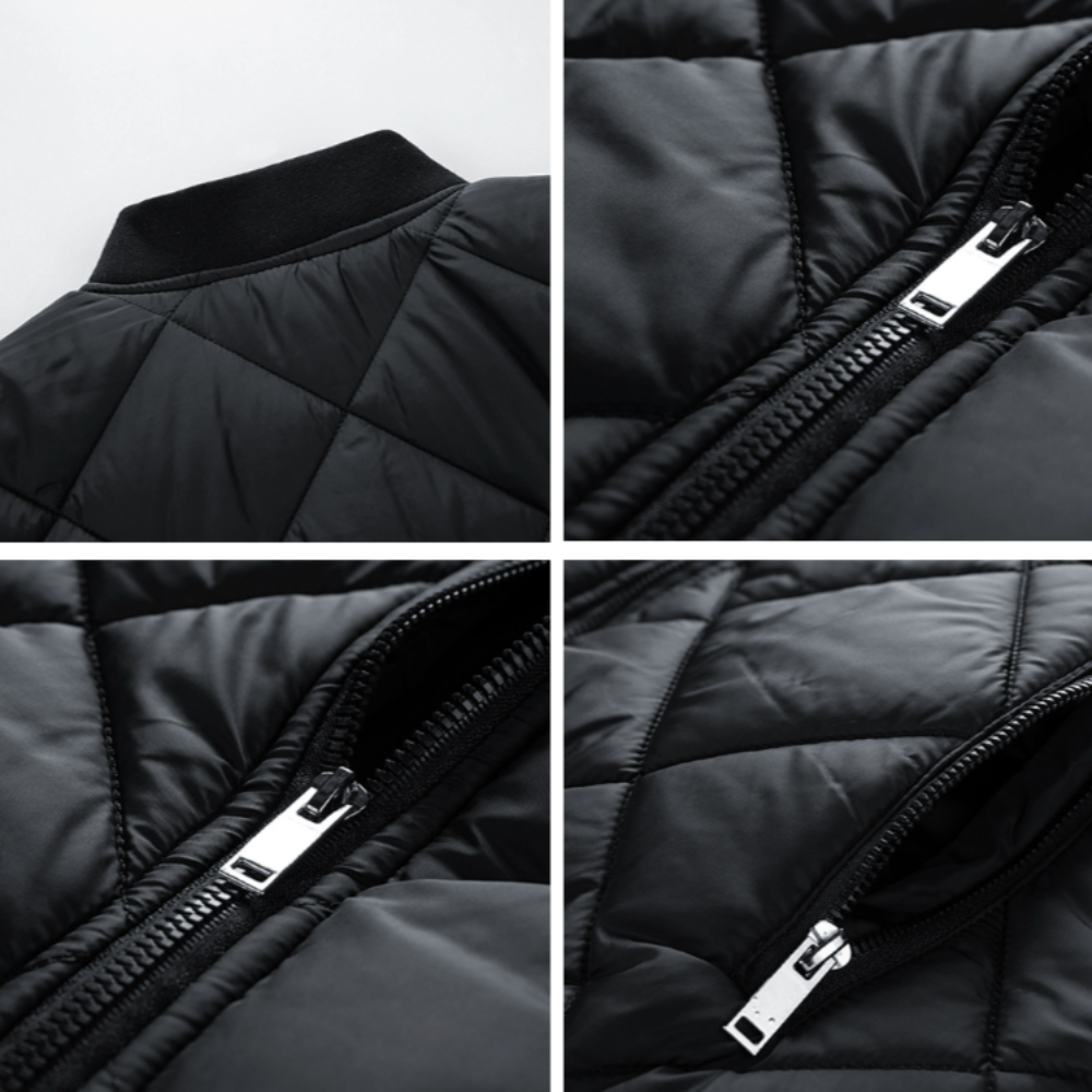 Men Jackets Mens Quilted Bomber Jacket OPMT230210C3D4-GRN-S 79 $ Coats Onetify Stew's Incense