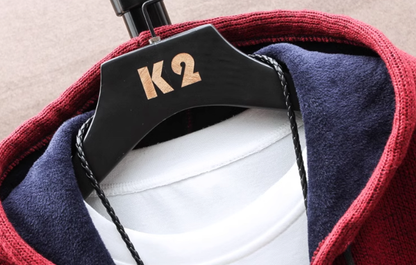 Men Jackets Mens Hooded Zipper Jacket With Prints ONFYMHJ051024K11-BLU-M 59 $ Coats Onetify Stew's Incense