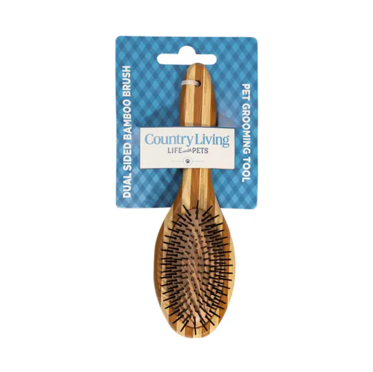 Grooming Kits Country Living Dual-Sided Natural Wood Dog Brush - Ergonomic, Durable & Versatile CL-1009 14 $ Shop All American Pet Supplies Stew's Incense
