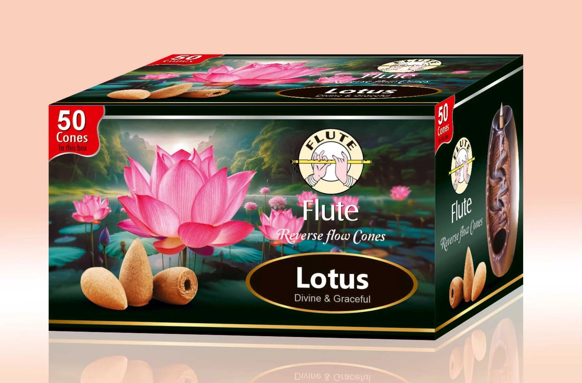  50Pcs/Box Better Quality Natural Perfume Indian Incense Sandalwoo Backflow Incense Cones Long-lasting Smell 12000044446140788 19 $ Shop All MiniDeal Store Stew's Incense