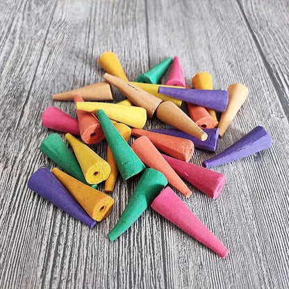  50pcs Natural Oversize backflow Incense Cone 25 minutes mixed scents Reflux Tower Incense Sandalwood Aromatherapy 12000043740546559 8 $ Shop1104310414 Store Stew's Incense