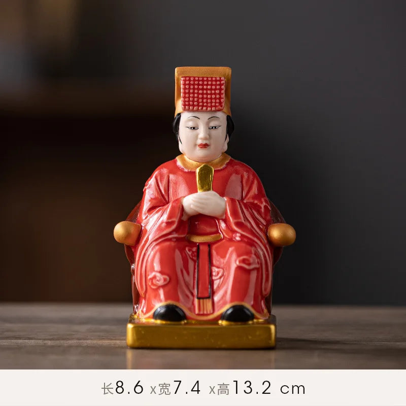 The statue of Mazu, the deity statue, the Buddha statue, the safety guarantee ornament, the sea god of Meizhou Island, the Heave