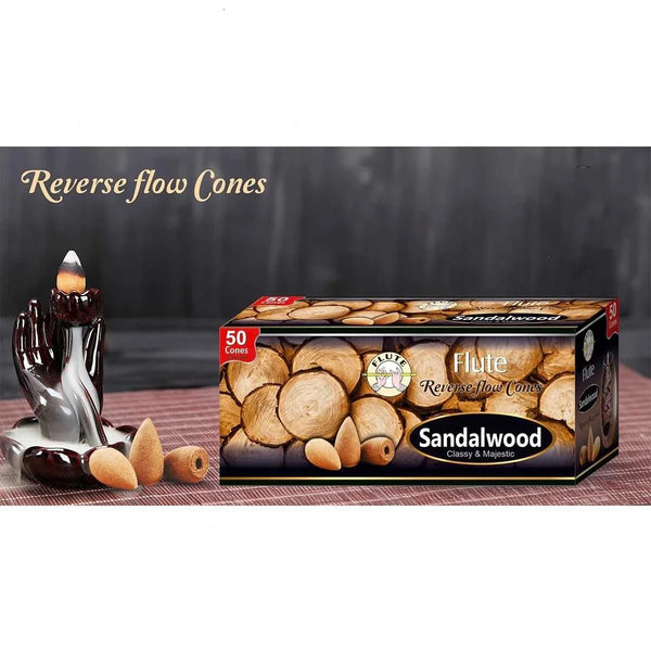  50Pcs/Box Better Quality Natural Perfume Indian Incense Sandalwoo Backflow Incense Cones Long-lasting Smell 12000044446140788 19 $ MiniDeal Store Stew's Incense