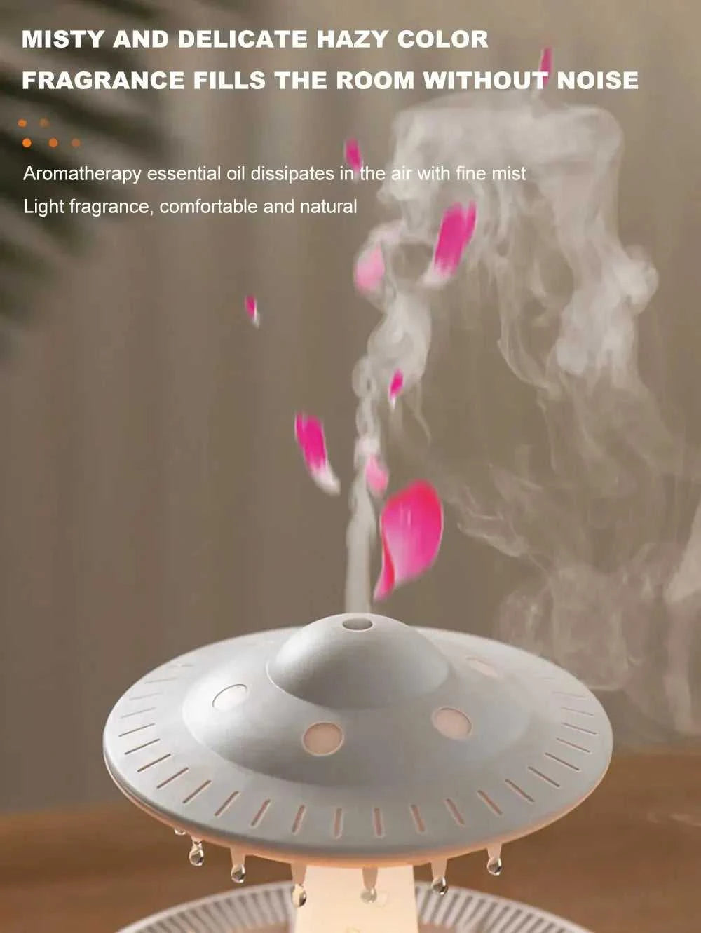  Aierwill ufo Air Humidifier Ultrasonic Aromatherapy Diffusers Mist Maker Fragrance Essential Oil Aroma Difusor Remote control 12000038349679861 50 $ Aierwill Store Stew's Incense