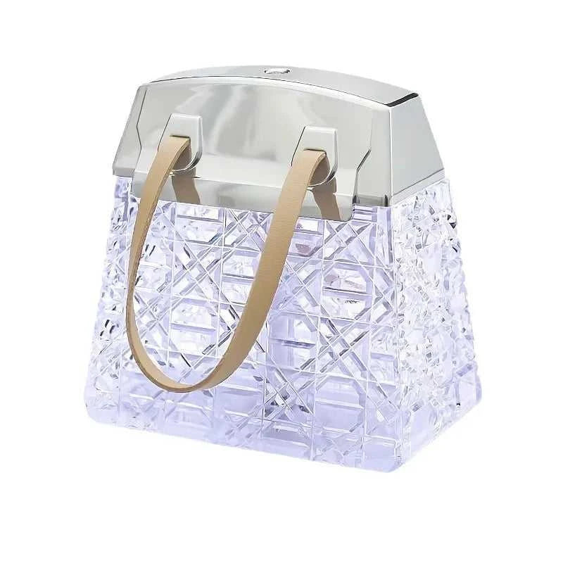  Crystal Bag Air Humidifier 300ML USB Rechargeable Aroma Diffuser Essential Oils Color Lights Mist Sprayer for Home Bedroom Gift 12000048673192211 26 $ Searide Official Store Stew's Incense