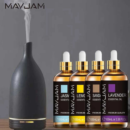  MAYJAM 10ml 30ml 100ml Essential Oils For Humidifier Diffuser Lavender Jasmine Eucalyptus Ylang Ylang Vanilla Tea Tree Aroma Oil 12000024133336473 6 $ MAYJAM Specialty Store Stew's Incense