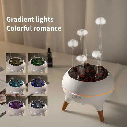  Dynamic Jellyfish Air Humidifier 250ml Essential Oil Diffuser Remote Control Bedroom Humidifier With 7 Colorful Night Lights 12000042779573265 129 $ Sky Home Appliance Store Stew's Incense