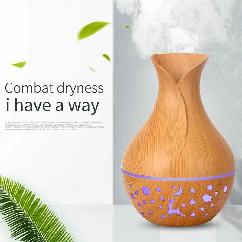  Mini USB Humidifier Wood Grain Aroma Diffuser 7 LED Color Humidifier 150ml Capacity Ultrasonic Air Humidifier Cool Mist for Home 12000044031710814 13 $ Shop1102664246 Store Stew's Incense