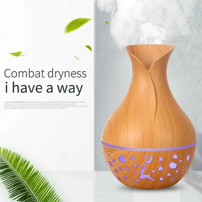  Mini USB Humidifier Wood Grain Aroma Diffuser 7 LED Color Humidifier 150ml Capacity Ultrasonic Air Humidifier Cool Mist for Home 12000044031710814 13 $ Shop1102664246 Store Stew's Incense