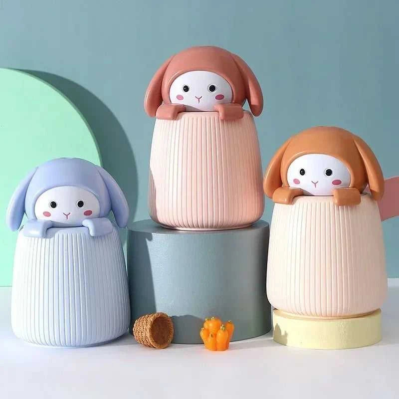  Cartoon Cute Rabbit Desktop Humidifier Two-gear Adjustment Car Bedroom Office Portable Charging Spray Hydration Instrument 12000042237937710 16 $ CarLife Accessories Store Stew's Incense