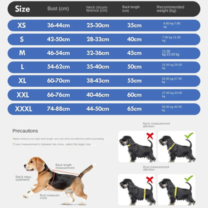 Calming Comfort Secure  Breathable Dog Anxiety Vest