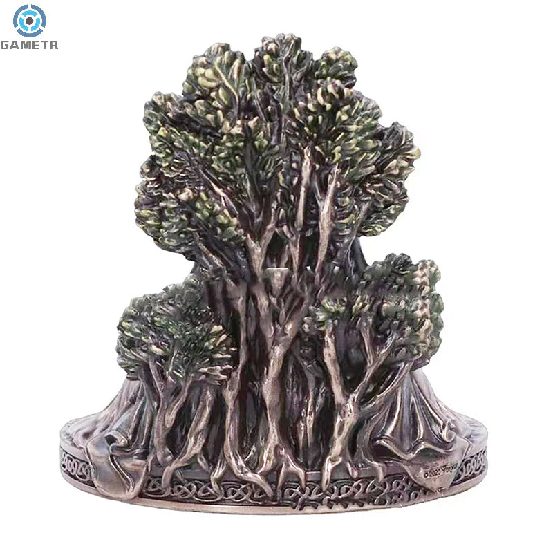 Ancient Rome Sitting Statue Sculpture Celtic God Candles Holder Mythology Goddess Desktop Home Decor Crafts Figurine