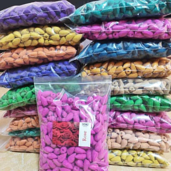  YXYMCF Natural Reflux Tower Incense Sandalwood Lavender Smoke Backflow Incense Cone for Burner Home Fragrant Reflux Aromatherapy 12000030292635708 33 $ Yue Xiang Yi Store Stew's Incense