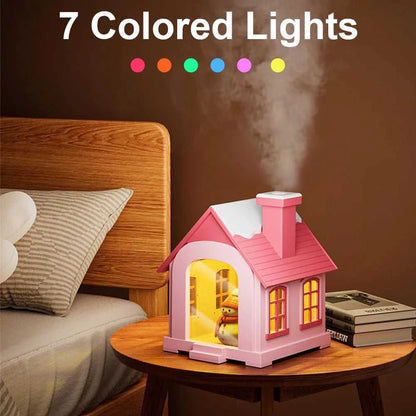  Air Humidifier 500ml Small Home Humidifier Mist Maker Large Capacity Desktop USB Humidifier with LED Light for Bedroom Office 12000050434662453 32 $ Cooskr Global Store Stew's Incense
