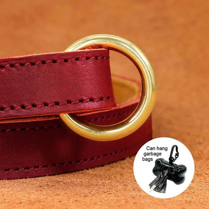 Leather Leash Real Leather Dog Leash Durable Medium Large Dog Lead Genuine Leather Walking Pet Leads Leash for Dogs German Shepherd Pitbull 14:10#black;5:361385 42 $ Pet Lovers Shop All Products Fashioned Furbabies Stew's Incense