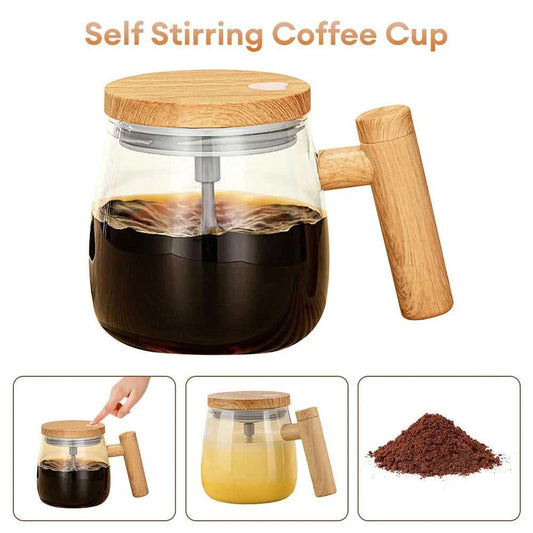 Mug 400ML Self Stir Glass Coffee Mug ONFY060524CMB2 36 $ Mugs Onetify Stew's Incense
