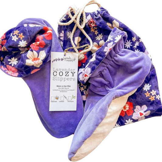 Slippers Cozy Warm-able Heated Slippers cozyslipp 54 $ Shop All Lavender Life Company Stew's Incense