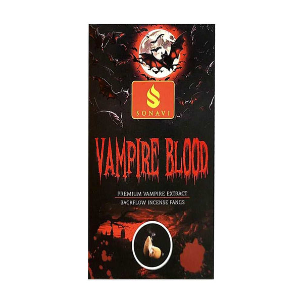 Incense SONAVI - Vampire Blood Backflow Incense Cones VBBKC 1 $ The Witches Sage LLC Stew's Incense