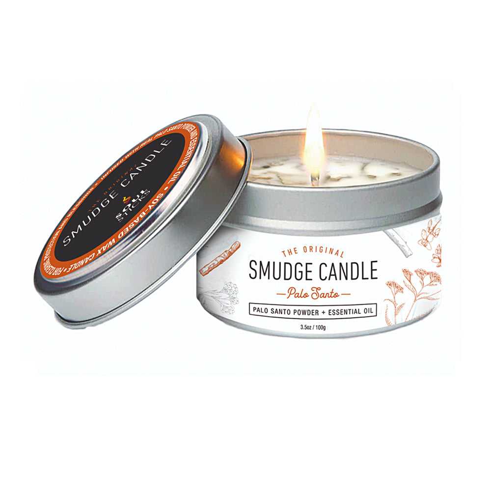 Candle Palo Santo Smudge Candle 91688 7 $ The Witches Sage LLC Stew's Incense