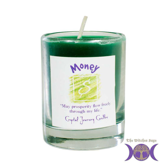 Candle Soy Herbal Filled Votive Candle - Money 39216 7 $ Shop All The Witches Sage LLC Stew's Incense