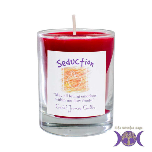 Candle Soy Herbal Filled Votive Candle - Seduction 39224 7 $ Shop All The Witches Sage LLC Stew's Incense