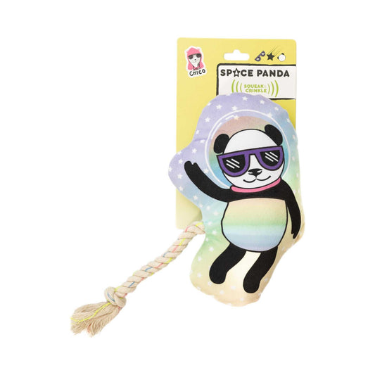 Chew Toys Space Panda Plush Dog Toy – with Squeaker & Crinkle Paper for Fun Play HOM322 12 $ Pet Lovers Store American Pet Supplies Stew's Incense