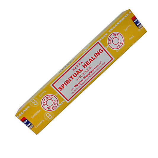Incense Satya Spiritual Healing incense stick 15 gm ST319 (SHE15) 1 $ Shop All The Witches Sage LLC Stew's Incense