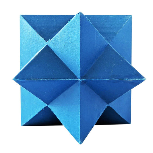 Chew Toys Blue Star-Shaped Natural Rubber Dog Chew Toy – Durable & Textured for Engaging Playtime TPR254 12 $ Pet Lovers Store American Pet Supplies Stew's Incense