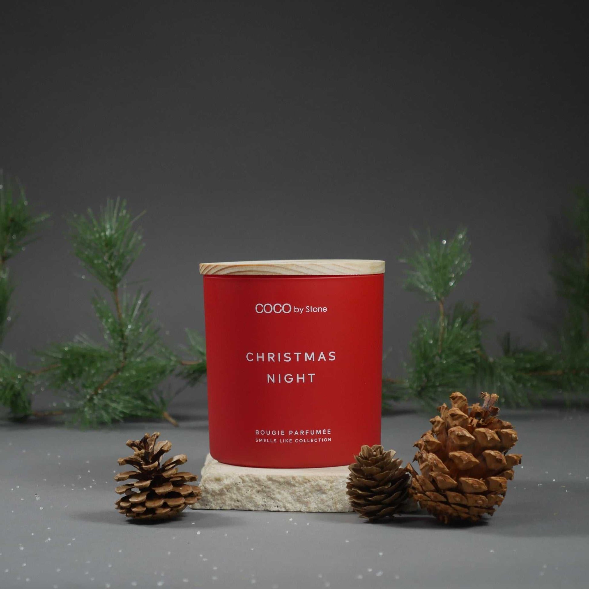 Smells Like Candle 15oz Smells Like Christmas Night Candle GLC15-1-2023 38 $ Candles Stone Candles Stew's Incense