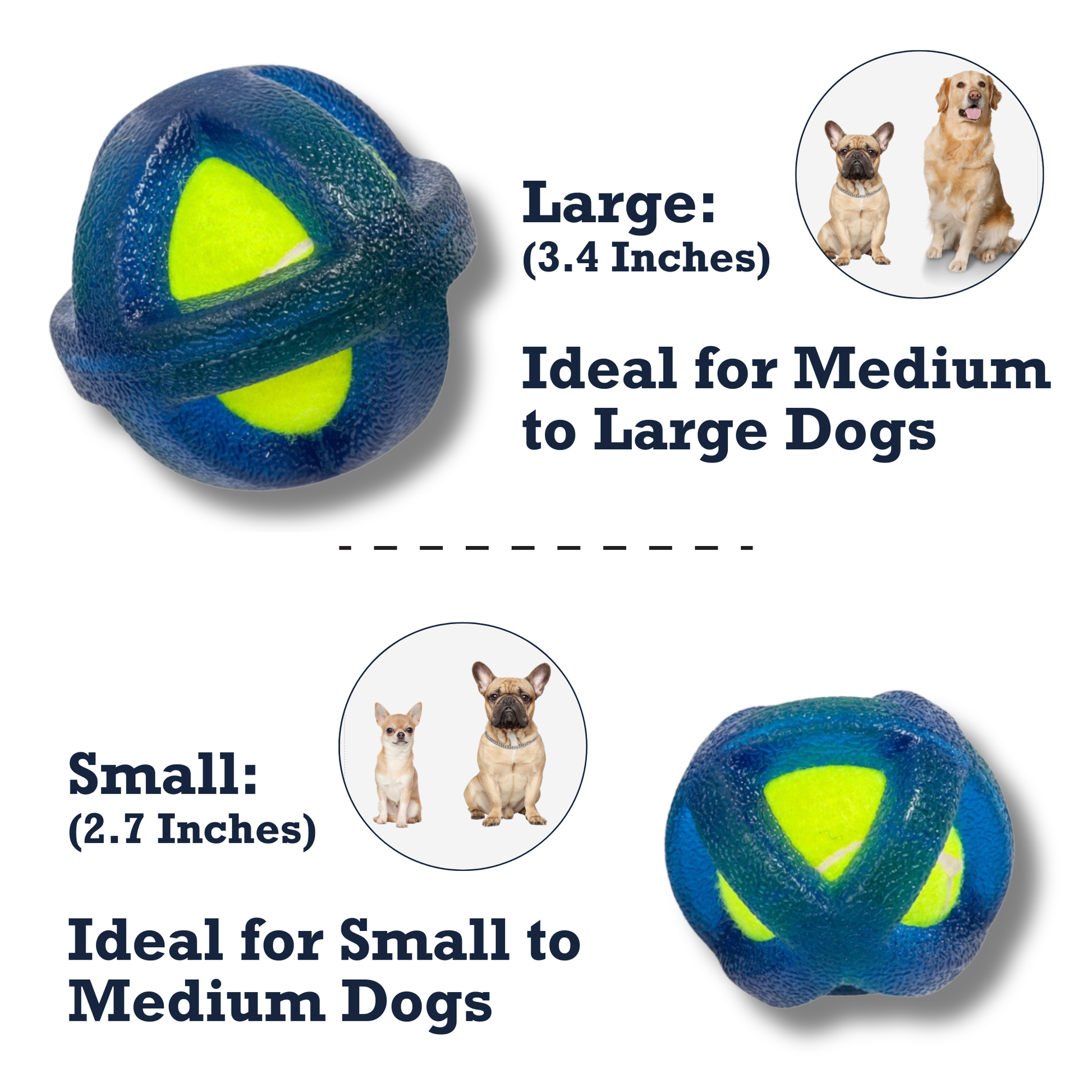 TPR Tennis Ball Country Living TPR-Coated Agility Tennis Ball Dog Toy – Durable & Pet-Safe TPR222B 8 $ Pet Lovers Store American Pet Supplies Stew's Incense