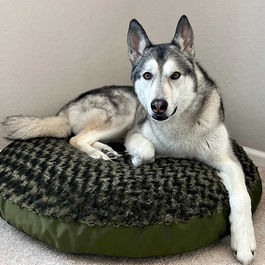 Dog Beds Dog Bed Round Base Furvana™ sku-43485601333507 95 $ Pet Lovers Store American Dog Stew's Incense