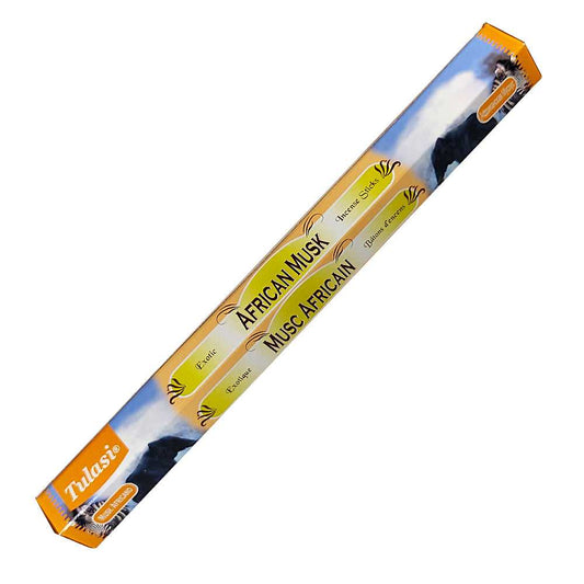 Incense Tulasi African Musk Incense Sticks 2601 1 $ Shop All The Witches Sage LLC Stew's Incense