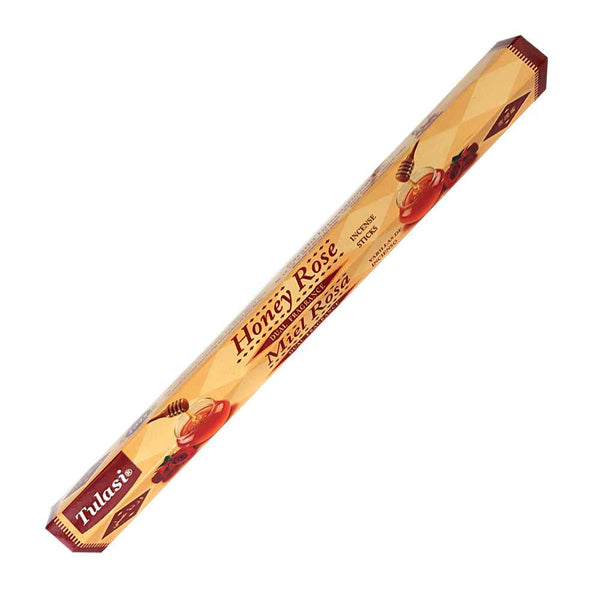 Incense Tulasi Honey Rose Dual Fragrance Incense Sticks 2773 1 $ Shop All The Witches Sage LLC Stew's Incense