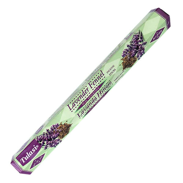 Incense Tulasi Lavender Fennel Dual Fragrance Incense Sticks 2775 1 $ Shop All The Witches Sage LLC Stew's Incense