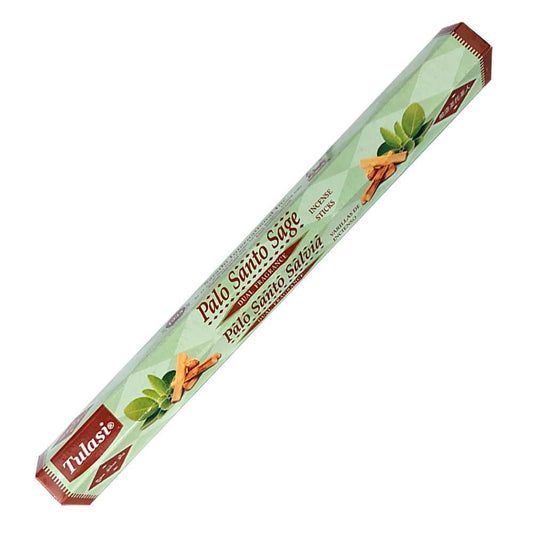Incense Tulasi Palo Santo Sage Dual Fragrance Incense Sticks 2779 1 $ Shop All The Witches Sage LLC Stew's Incense