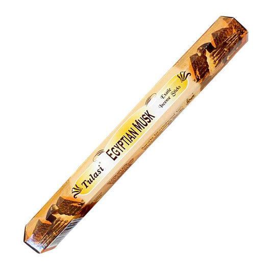 Incense Tulasi Egyptian Musk Incense Sticks TU101B 1 $ Shop All The Witches Sage LLC Stew's Incense
