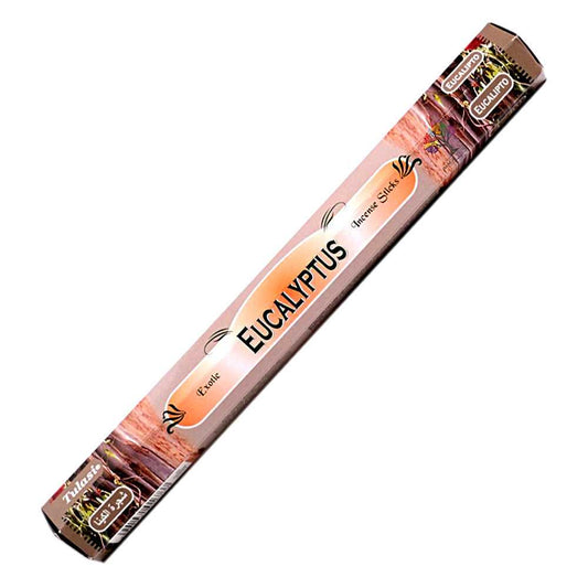 Incense Tulasi Eucalyptus Incense Sticks TU110B 1 $ Shop All The Witches Sage LLC Stew's Incense