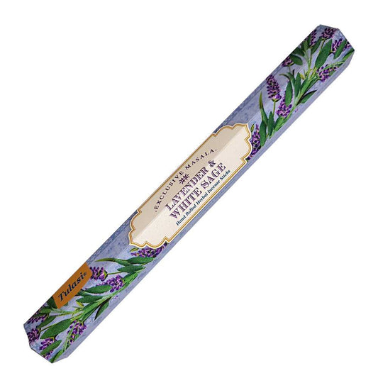 Incense Tulasi Exclusive Masala Lavender & White Sage Incense Sticks 2810 1 $ The Witches Sage LLC Stew's Incense